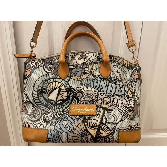 Disney Dooney & Bourke Inaugural Wonder Satchel - Picture 2 of 10